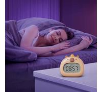 Réveil Mignon - Horloge Numérique Capybara, Lampe Veilleuse Réglable, Décoration De Chambre D'adolescent | Veilleuse Esthétique Capybara Réglable pour, Filles, Garçons, Réveil Au Chevet Et Cad