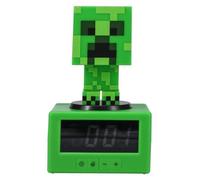 Réveil Minecraft Creeper - PALADONE - Répétition et Veilleuse Lumineuse - Vert