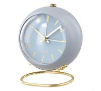 Réveil minimaliste avec fonctions lumineuses, parfait pour améliorer la décoration de la maison (bleu)