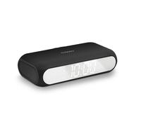 Réveil miroir avec chargeur induction 10W - noir