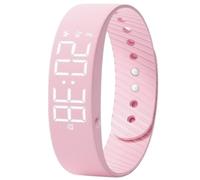 Réveil montres - vibration rappel montres bracelet de temps étanche silencieux réveil montres poignets vibrants pour les dormeurs profonds / malentendants dormeurs lourds et les briseurs d'habitudes