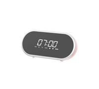 Réveil multi-fonction Bluetooth Haut-parleur de bureau FM stéréo nuit Basse / TF_onaeatza459