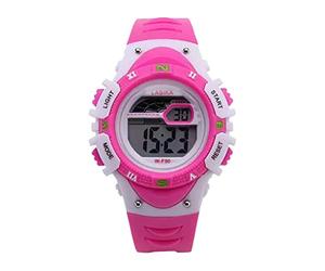 Réveil multifonction pour étudiant, sport, montre électronique pour apprendre à lire l'heure, montre pour filles, a, taille unique