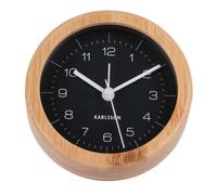 Réveil Neat Karlsson noir en bambou