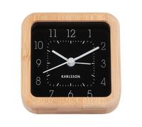 Réveil Neat Karlsson noir en bambou