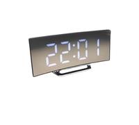 Réveil numérique, 3 LED de luminosité, horloge électronique numérique avec répétition, affichage de la température et de l'humidité, pour salon, chambre à coucher, Qmv675 (A, taille unique)