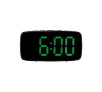 RéVeil NuméRique Intelligent de Chevet, Horloge de Bureau USB de à LED Verte avec RéPéTition de TempéRature de Date 12 / 24H pour Chambre à