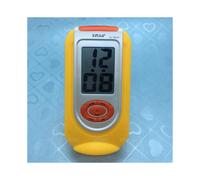 Réveil numérique LCD parlant (jaune) en anglais pour aveugles ou malvoyants