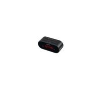 Majestic Réveil numérique SVE 235 Affichage LED 0,6 pouce Double alarme Snooze Noir