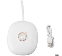 Réveil numérique Portable LED, Rechargeable, 1200MAH, verrouillage pour enfants, trois niveaux réglables, répétition de vibration,