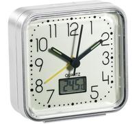 Réveil - PEARL - Quartz phosphorescent - Alarme - Design élégant - Thermomètre digital