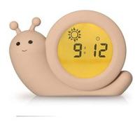 Réveil pédagogique et veilleuse Alecto BC110BE SIMON Beige Beige G