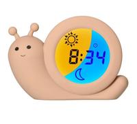 Montre et réveil éducatifs Alecto Réveil pédagogique et veilleuse BC110BE SIMON Beige