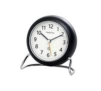 Réveil Petit réveil de table silencieux et sans tic-tac de style nordique avec stents, veilleuse, fonctionne sur piles, facile à lire, for bureau, chambre à coucher, décoration d'intérieur Reveille(No