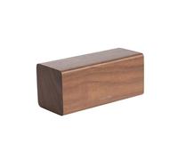 Réveil placage de bois Karlsson Block LED Marron 16x7,2x7,1 cm