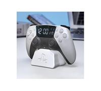 Paladone Réveil PlayStation PS5 Manette – Numérique LED – Sous licence officielle – Blanc