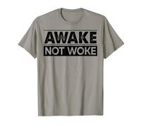 Réveil Politique Anti-réveil Non réveillé T-Shirt