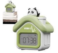 Réveil pour,Affichage LED Dessin Animé Horloge Numérique Mignonne - Accessoire Connecté Maison pour Chambre Bébé Chevet Jour Nuit Salle Chambre Voyage École Internat Bureau Cadeau