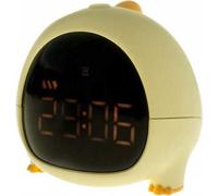 Réveil pour enfants en forme de dinosaure Horloge électronique USB jaune MW20529