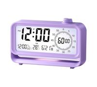 Réveil pour enfants et étudiants avec contrôle du volume, minuteurs visuels de 60 minutes, écran LCD pour des réveils réguliers