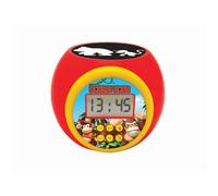 Réveil projecteur - Lexibook - Donkey Kong - Alarme et répétition Snooze - Veilleuse avec minuterie - Ecran LCD - Piles non incluses