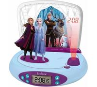 Réveil Projecteur La Reine des Neiges 2 - Effets sonores et veilleuse intégrée - LEXIBOOK