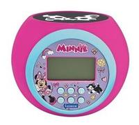 Lexibook Réveil Disney Minnie RL977MN – projecteur, alarme et répétition, veilleuse, sur piles, rose