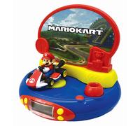 Réveil Projecteur Nintendo Mario Kart En 3d Bleu TU