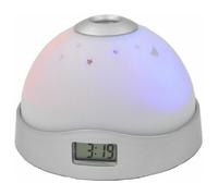 Reveil Projecteur Plafond,Réveil à Projection avec lumière d'ambiance (Hors Piles), Horloge numérique Réveil Projection Plafond