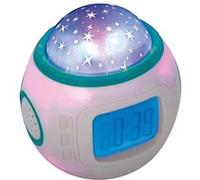 Réveil Projection étoiles mur et plafond - réveil sons de la nature