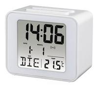 Réveil -radio cube, blanc blanc G