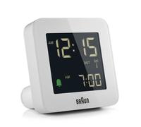 Réveil Radio-Piloté - BRAUN - BC 09 W-DCF - Numérique - LCD - Blanc