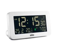 braun radio reveil bc10 dcf w Argenté