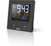 Réveil radio -piloté dual -usb, avec écran couleur led et fonction de charge