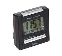 Réveil radio-piloté noir