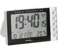 Réveil radiopiloté(e) Techno Line WT 188 argent, noir