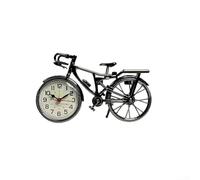 Réveil rétro avec chiffres arabes - Horloge de décoration d'intérieur pour chambre ou bureau - Construction en plastique ABS - 22 x 13 cm