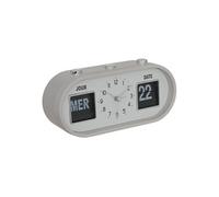 Réveil Rétro Créateur d'intérieur ABS 20cm Crème