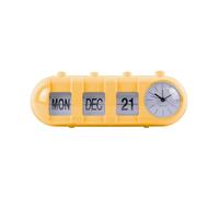 Réveil Retro Tube Calendar Flip
