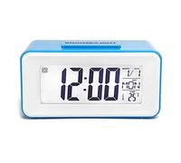 Réveil Réveil numérique Horloges d'étudiants avec Semaine Snooze Thermomètre Montre Tableau Electronique Calendrier Calendrier Minuterie Réveil de Chevet (Color : A)