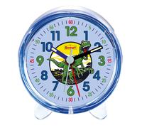 Réveil Scout série Favorit Dino vert boîtier bleu avec cadran éclairé