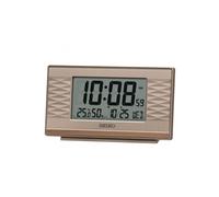 Réveil Seiko Affichage Digital Rose métallisé