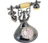 Réveil téléphonique vintage, unique, élégant, heure exacte, horloge de chevet, décoration pour maison, café, bureau