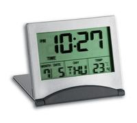 TFA-Dostmann 98.1054 réveille-matin Réveil numérique Gris, Argent