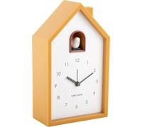 Réveil thermoplastique jaune 12x6x20cm