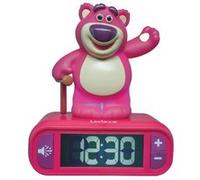 Lexibook Réveil-veilleuse Lotso Toy Story RL800TS1 – 6 sonneries, écran LCD rétro-éclairé, snooze