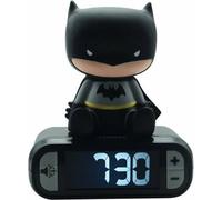 Réveil veilleuse digital LEXIBOOK - Batman - 3D lumineux et sonore - Noir - Enfant