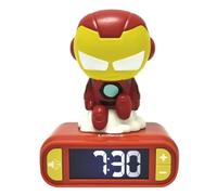 Réveil veilleuse digital LEXIBOOK - Iron Man - 3D lumineux et sonore - Enfant