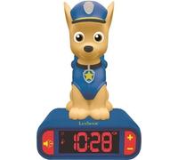 Réveil veilleuse digital LEXIBOOK - Pat' Patrouille - Chase 3D lumineux et sonore - Bleu - Enfant