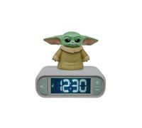 Lexibook, Star Wars, Réveil - Veilleuse Grogu avec Effets sonores, Vert, RL800SW